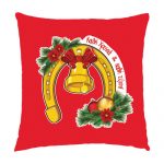 Χριστουγεννιάτικο μαξιλάρι με ευχές