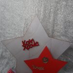 Ξύλινο στάντ αστέρι 3D