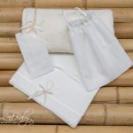 Λαδόπανο λευκό "Simple and Elegant" Lina Baby 136-1