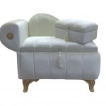 Μπαούλο Γάμου-Βάπτισης ανάκλινδρο βελούδινο με SWAROVSKI εκρού