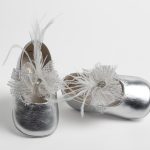 Παπουτσάκια αγκαλιάς Ασημί EVERKID Κ412Α