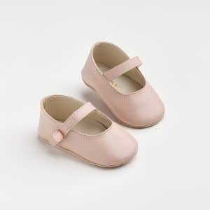 Παπουτσάκια αγκαλιάς Ροζ EVERKID Κ601Ρ
