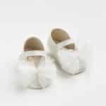 Παπουτσάκια αγκαλιάς Λευκά EVERKID Κ602Α
