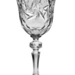 Ποτήρι Κρασιού κρυστάλλινο ανάγλυφο