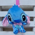 Πασχαλινή Λαμπάδα αρωματική ροζ φούξια " Angel and Stitch"