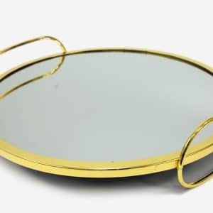 Δίσκος χρυσός με καθρέπτη