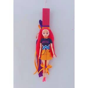 πασχαλινή λαμπάδα κούκλα Mira Kpop Hunters Demon αρωματική κόκκινη