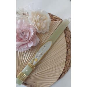 Λαμπάδα πασχαλινή Παναγία γυναικεία