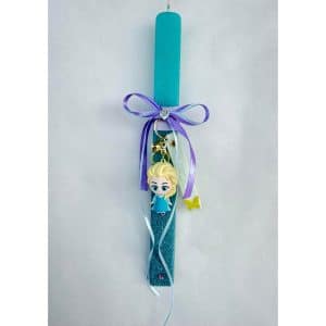 Πασχαλινή λαμπάδα Elsa Frozen για κορίτσι